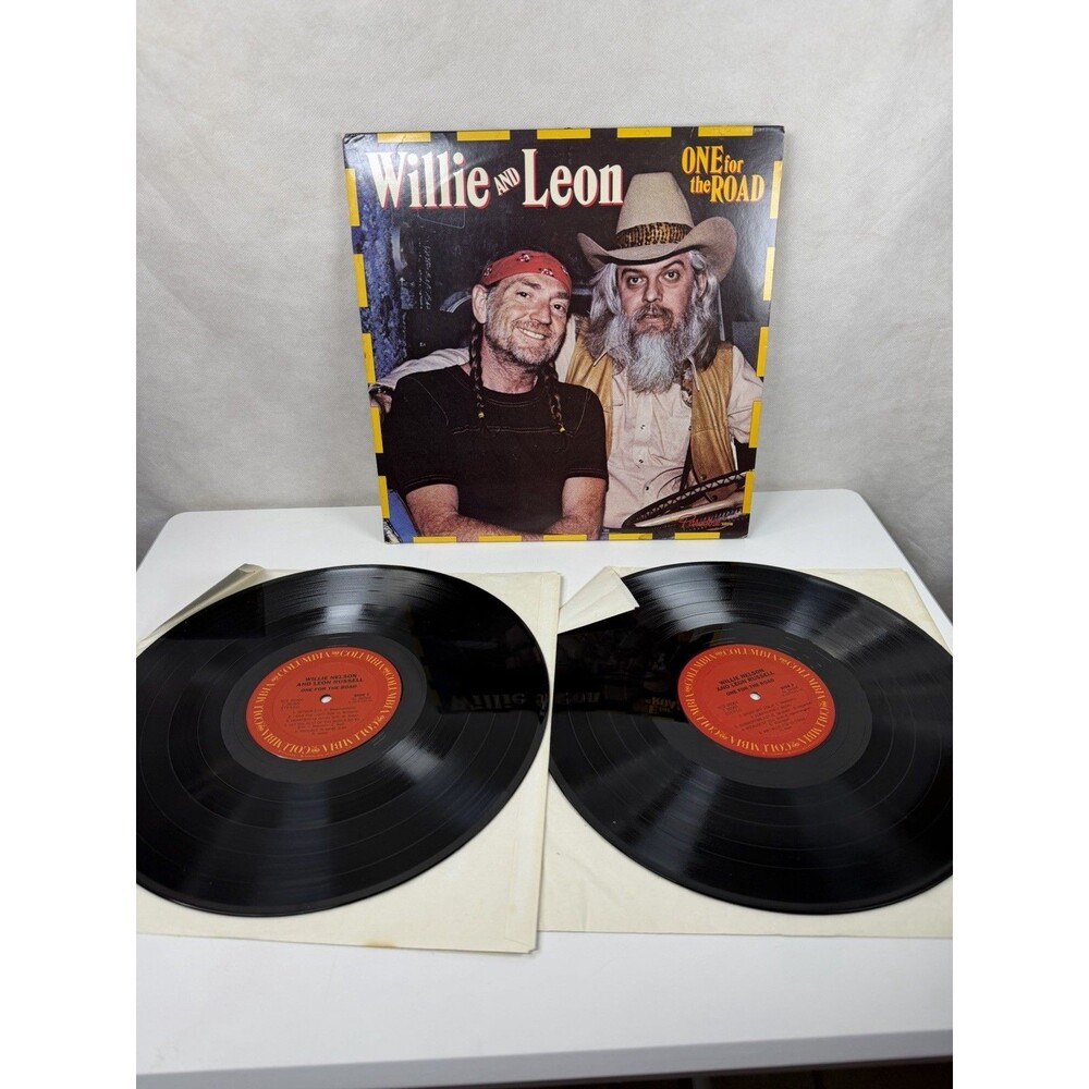 Willie Nelson And Leon Russell One For The Road Columbia KC2 36064 VG